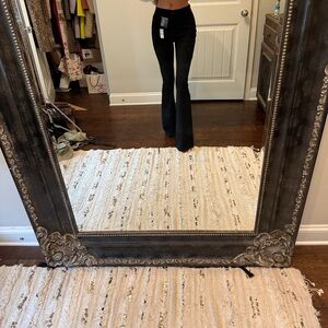Express Tall/Long Black Flared Pants